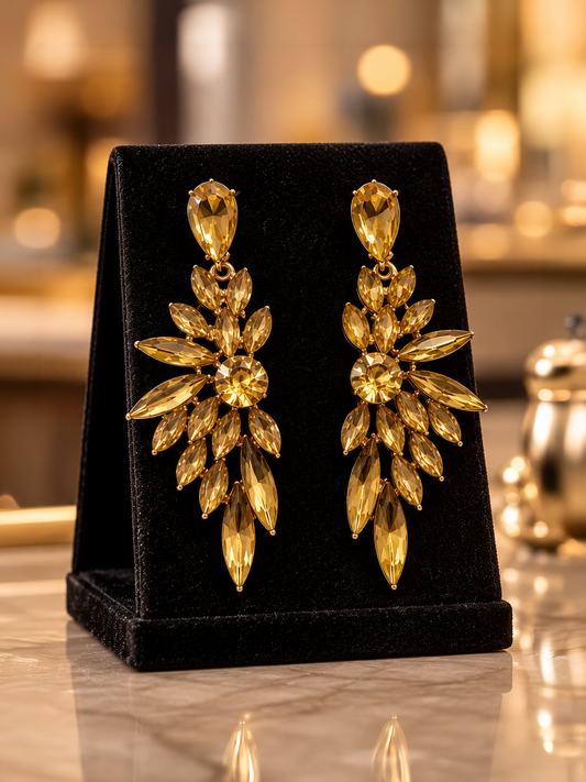 Crystal Statement Earrings