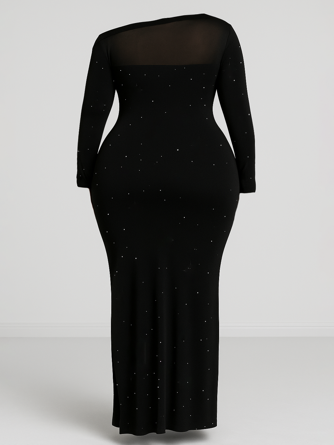 Haima Asymmetrical Plus Size Dress