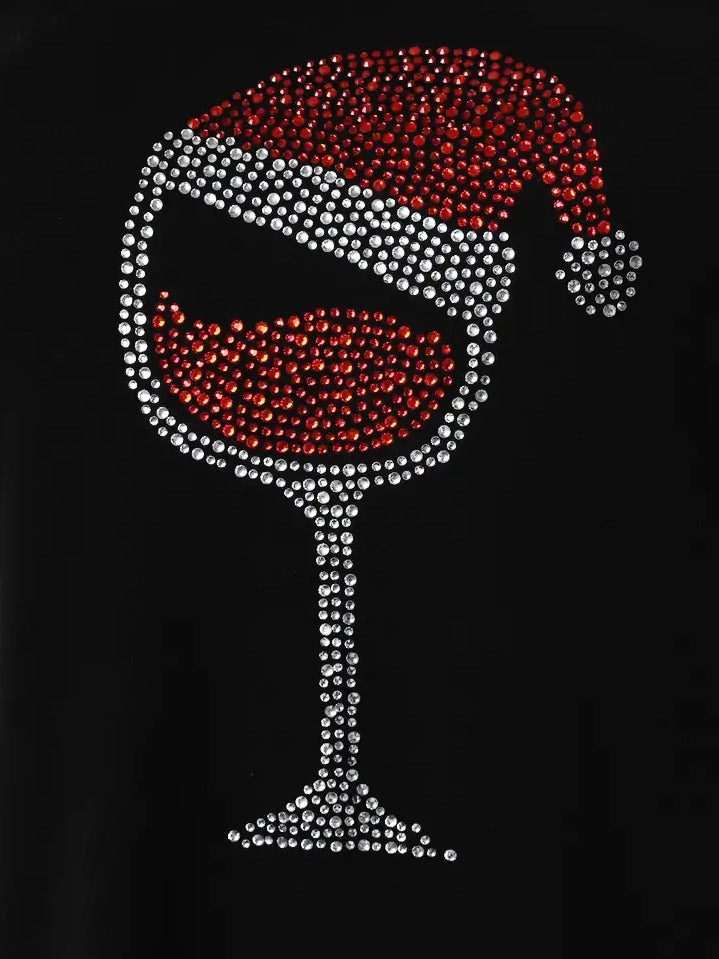 Cheers to the Holidays Plus Size Top