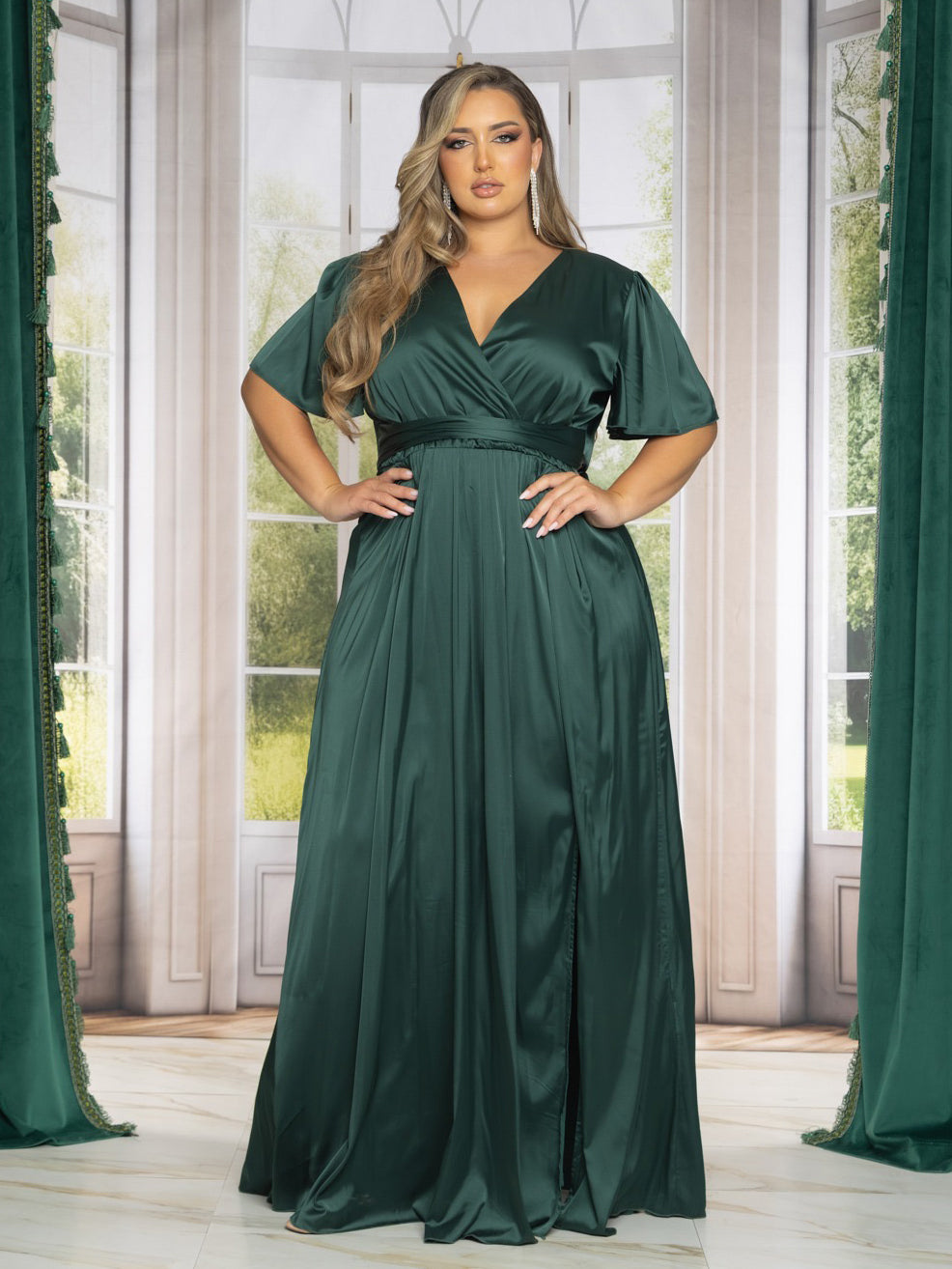 Plus size fourth shops of july maxi dress