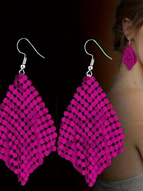 Tassel Curtain Earrings Multiple Colours