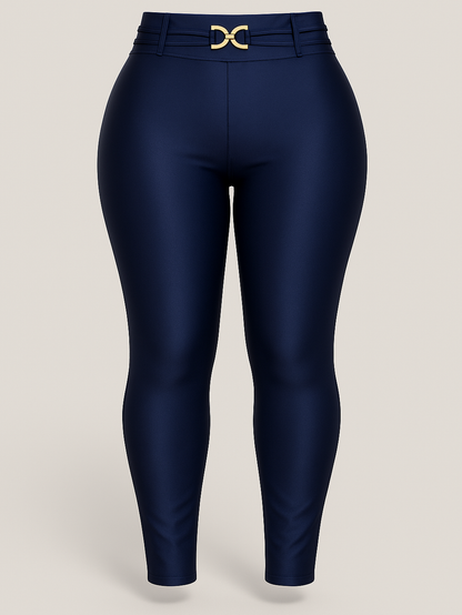 Roma High Waisted Plus Size Leggings