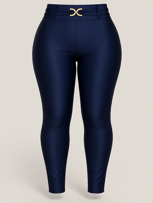 Roma High Waisted Plus Size Leggings
