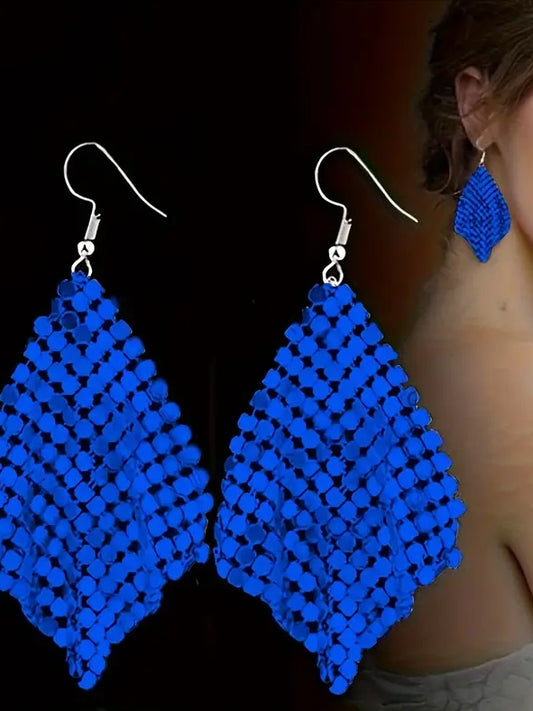 Tassel Curtain Earrings Multiple Colours