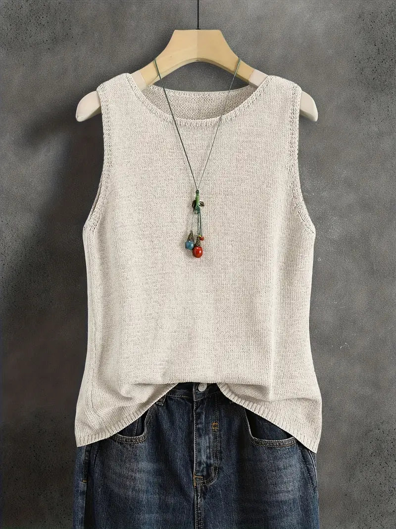 Sam Knit Plus Size Tank Top