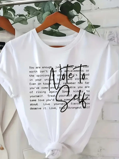 Note-To-Self Plus Size T-shirt