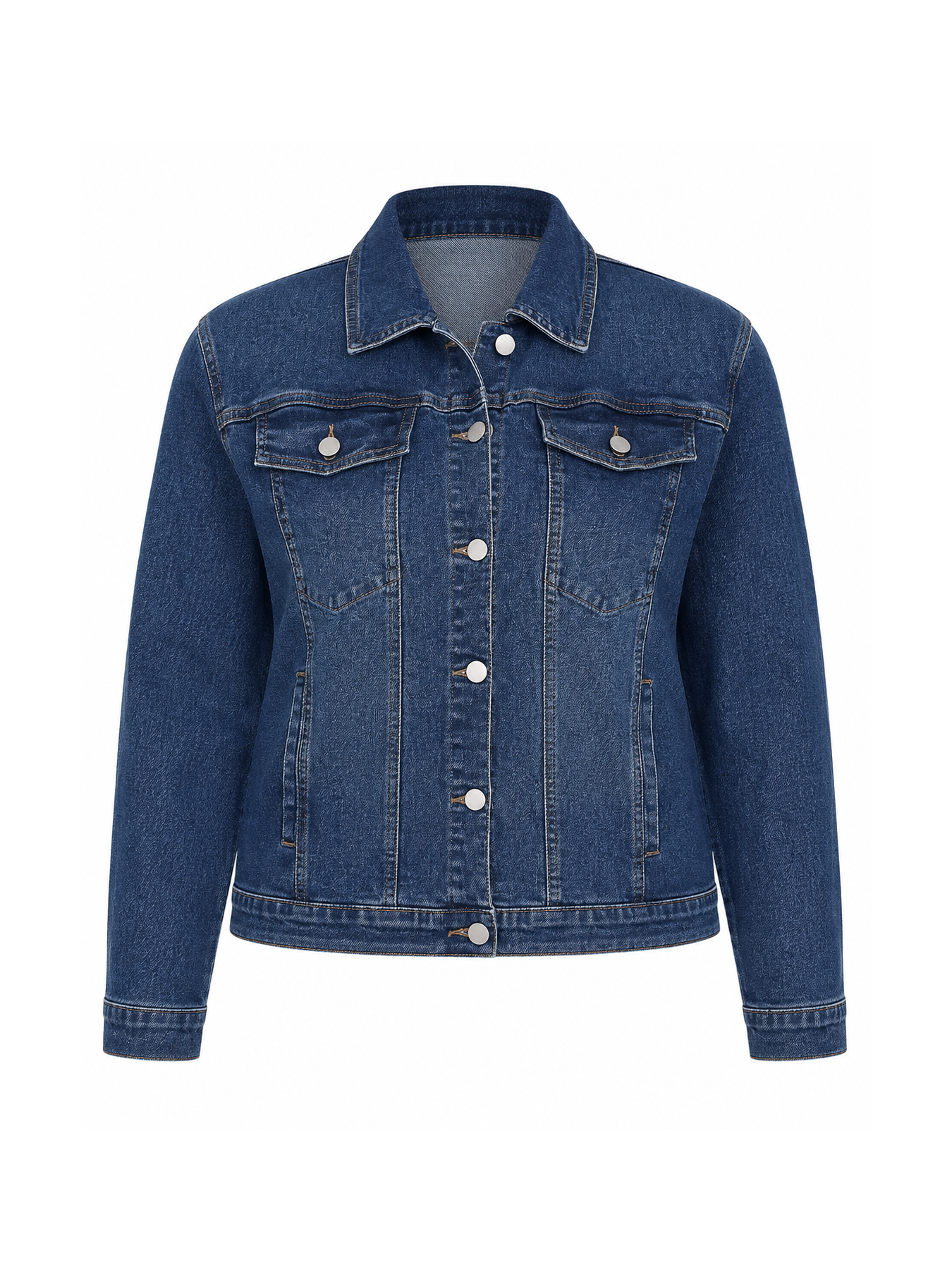 The Classic Plus Size Jean Jacket