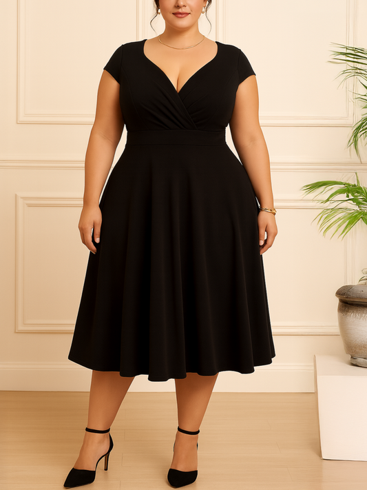 Ravenna A-line Plus Size Dress