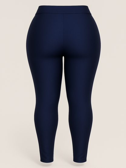 Roma High Waisted Plus Size Leggings