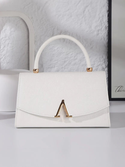 Evening Clutch White And Gold