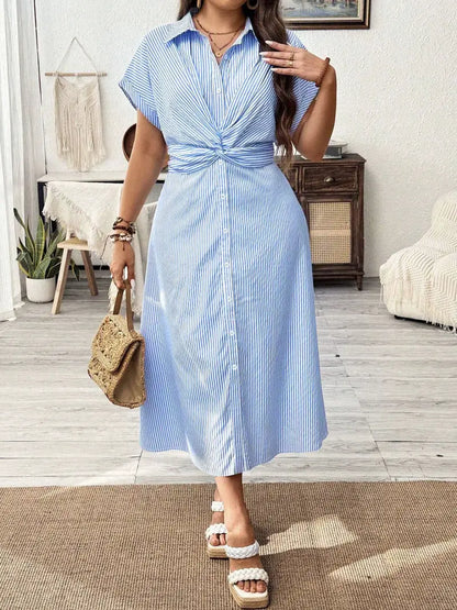 Florence Plus Size Shirt Dress