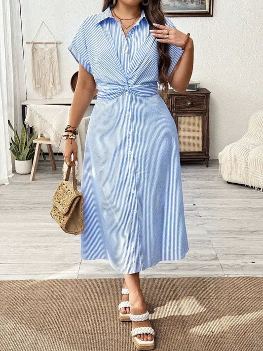 Florence Plus Size Shirt Dress