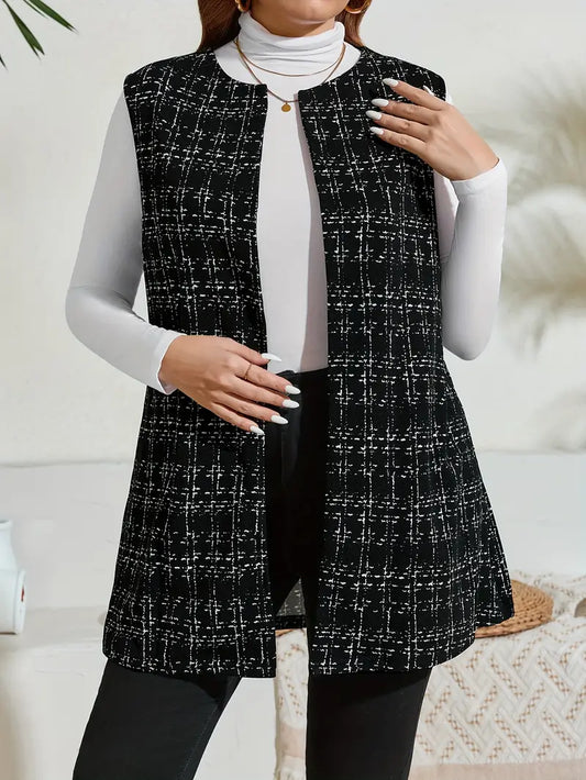 Nova Sleeveless Plus Size Vest