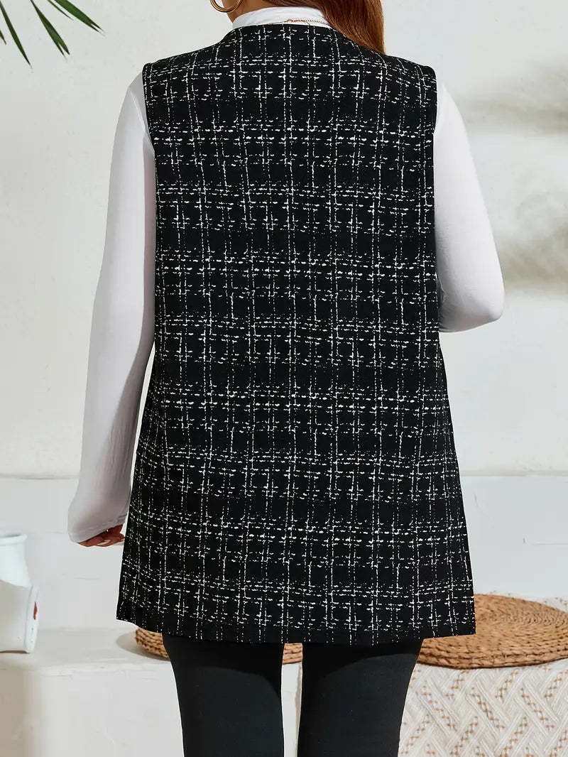 Nova Sleeveless Plus Size Vest