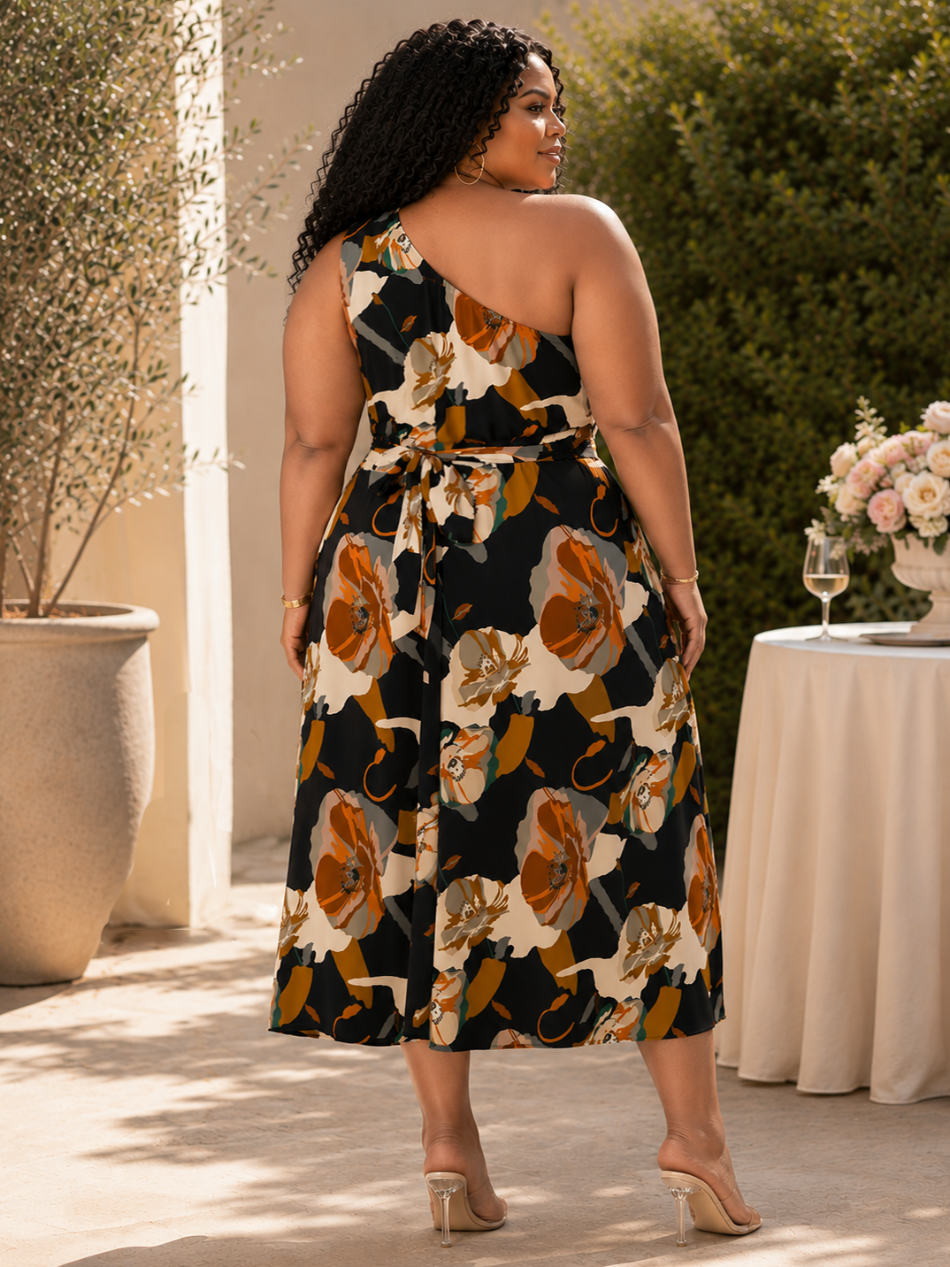 Garden Party Plus Size Dress
