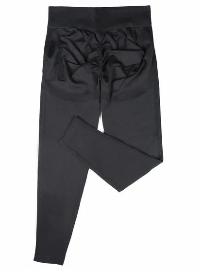 Baccara Plus Size Butt Lift Leggings by Run Free by Vee, plus size leggings, alternate view