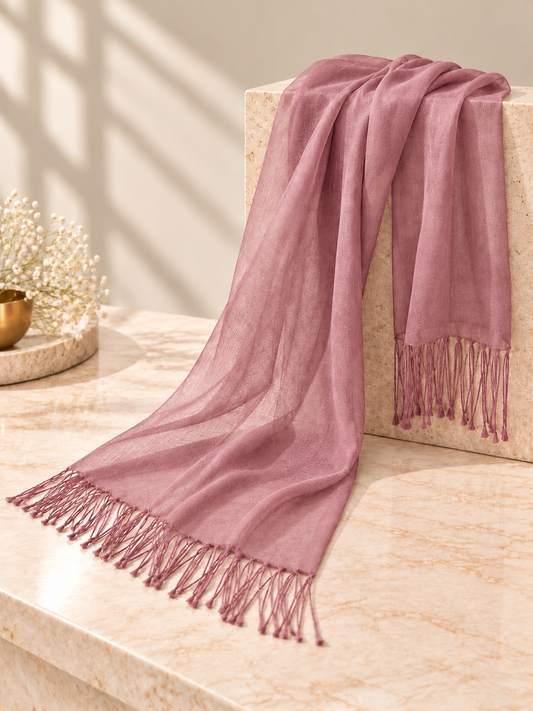 Basic Scarf with Tassles