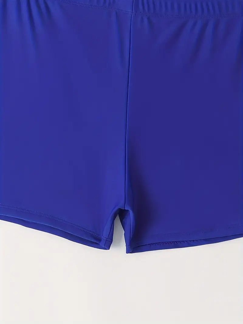 Charlotte Two-Piece Tankini Set Plus-Size Swimwear