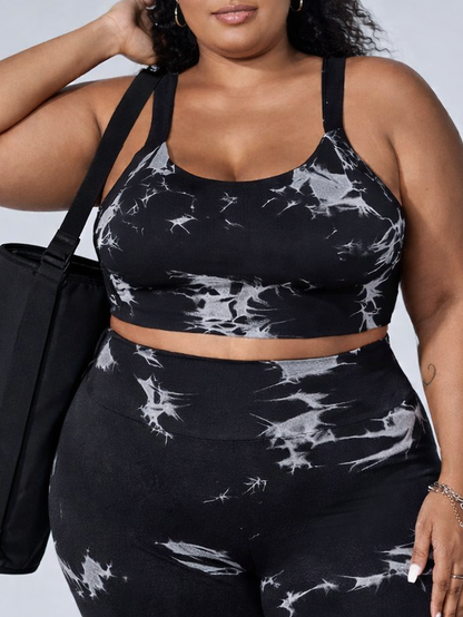 Hazel Active Plus Size Bra by Run Free by Vee