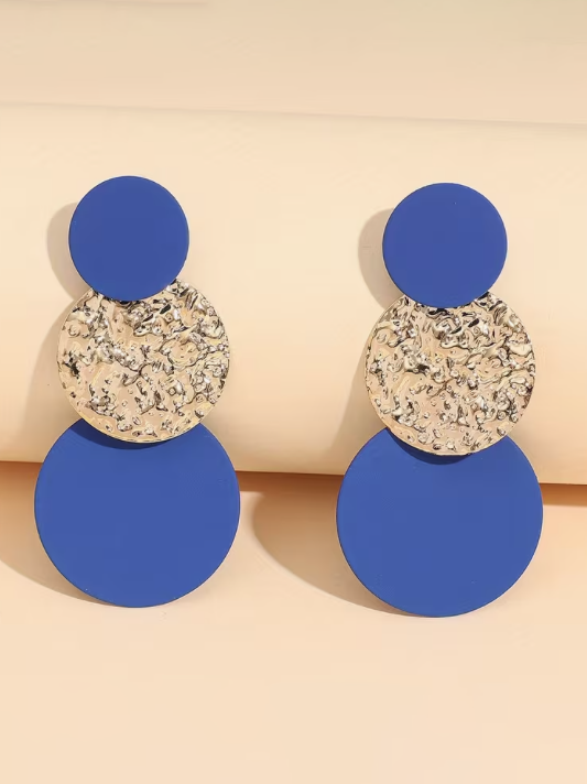 Triple Circle Earrings