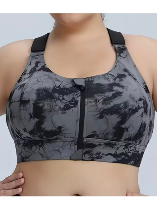 Haze Plus Size Sports Bra by Run Free by Vee