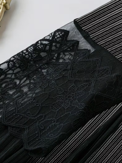 Elena Sheer and Lace Plus Size Kimono