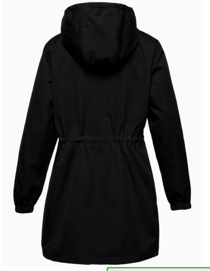 Esperanza Hooded Plus Size Jacket, plus size outerwear, styled view