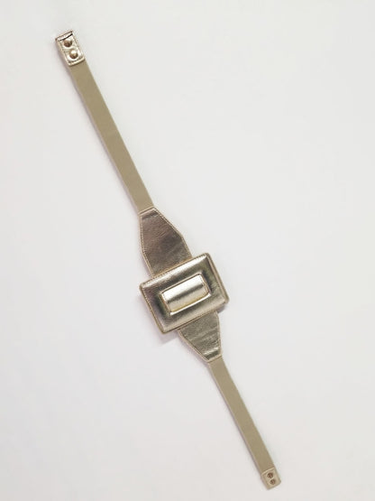 Exaggerated Buckle Plus Size Belt, belt, styled view
