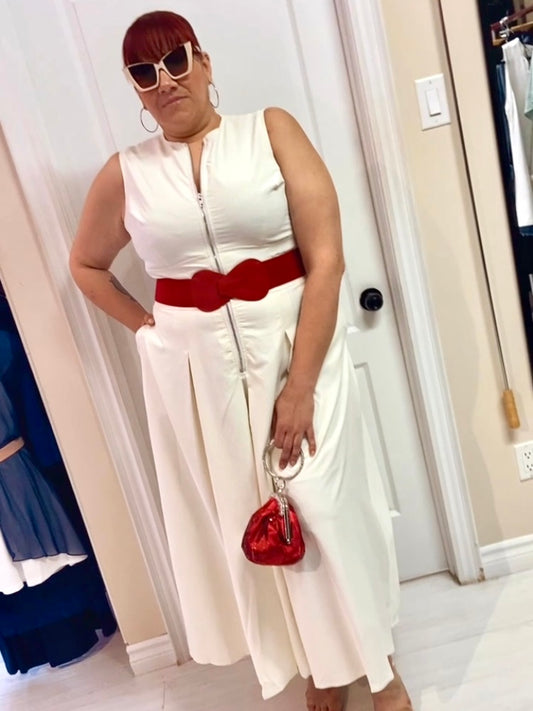 Mysa Sleeveless Plus Size Maxi Dress