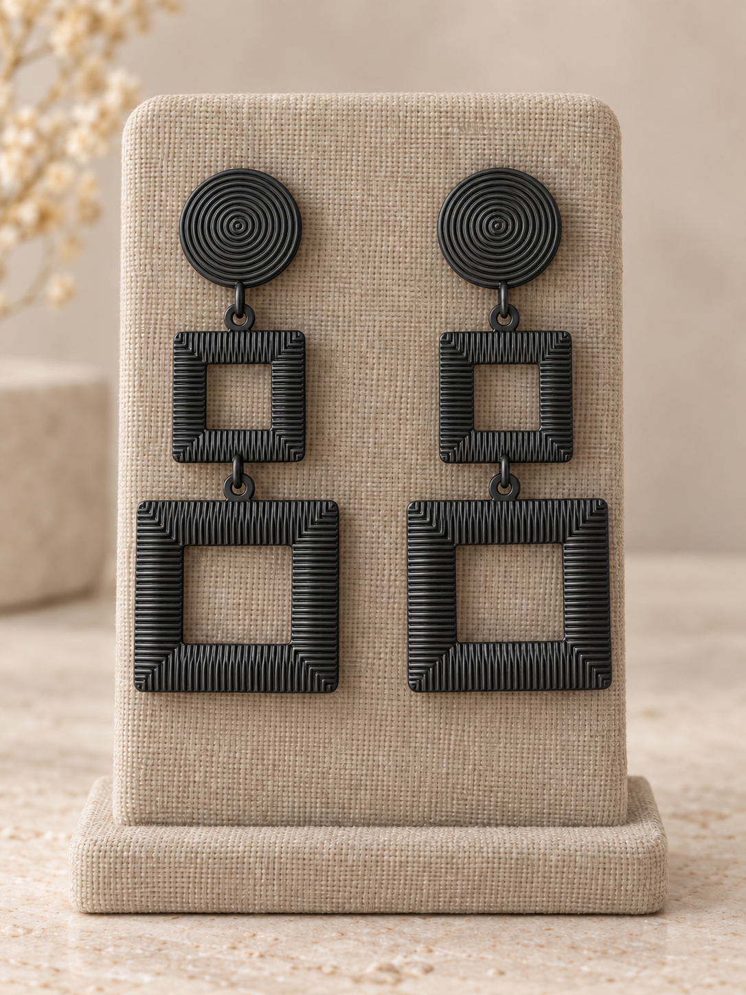 Geo Statement Earrings