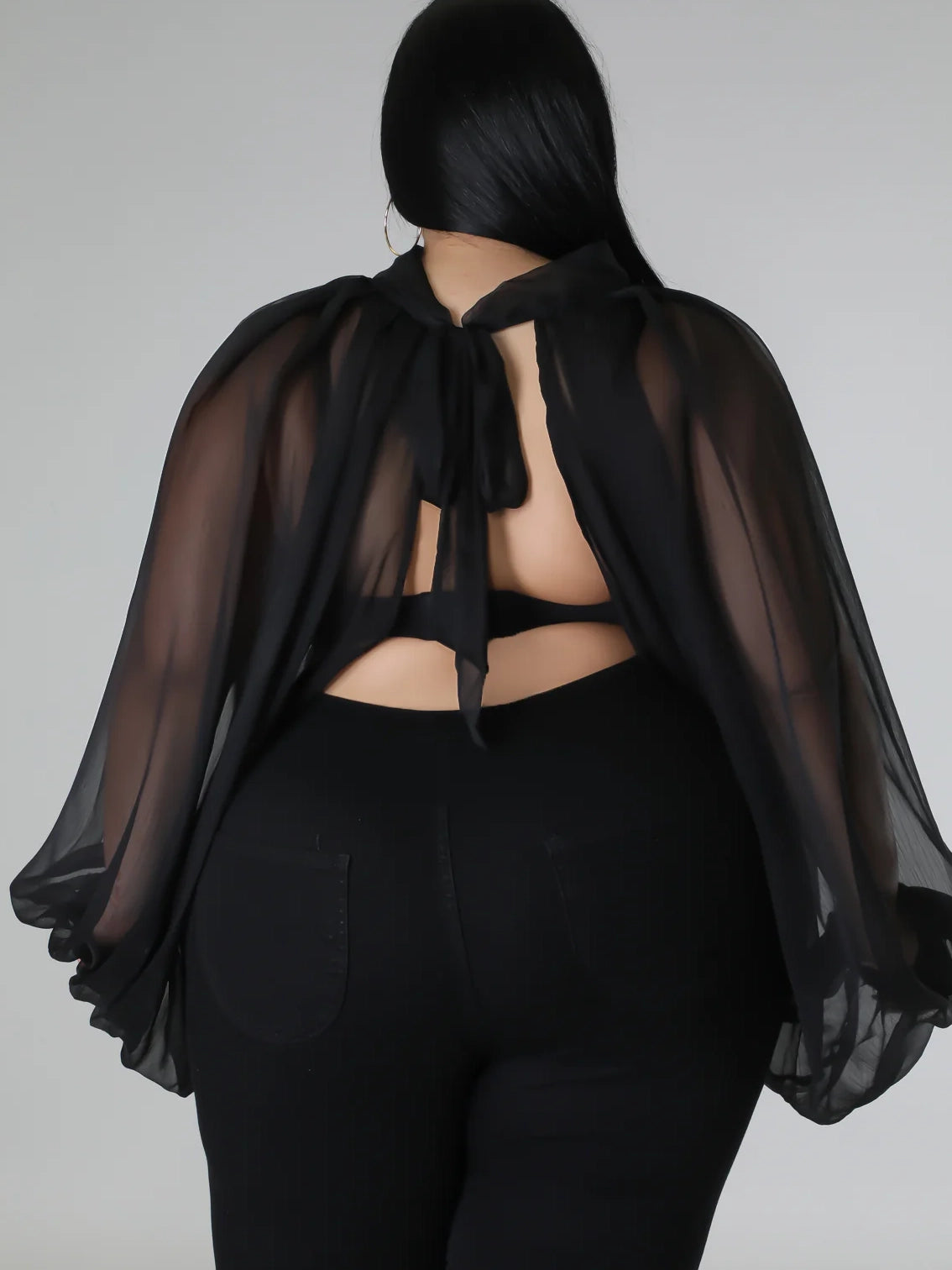 Camilla Plus Size Chiffon Top