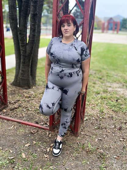 Cosmos Plus Size Butt Lift Leggings by Run Free by Vee