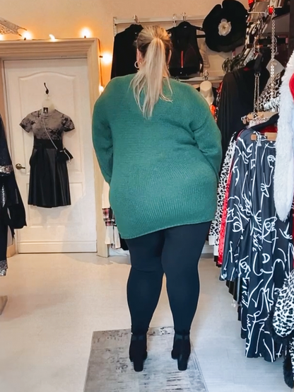 Colleen Plus Size Knit Tunic Sweater