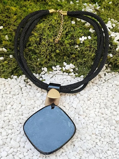 Marble Handmade Pendant Necklace