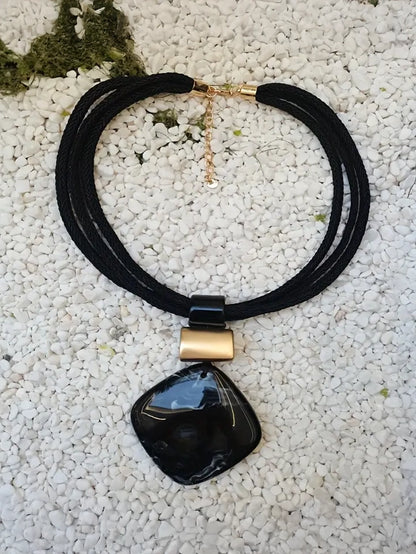 Marble Handmade Pendant Necklace