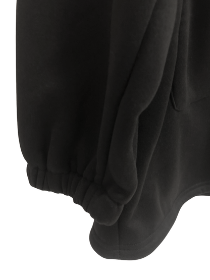 Sutton Plus Size Hoodie in Black