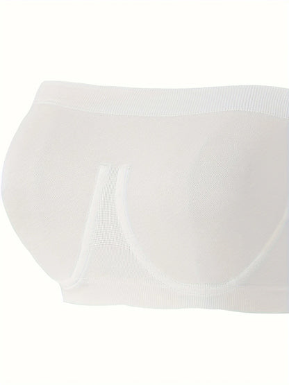 Noa Seamless Plus Size Bandeau, plus size bra, detail view