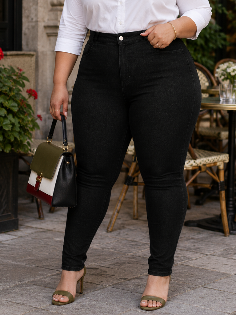 Patricia Black Skinny Plus Size Jeggings