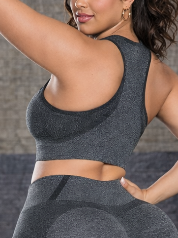 Polly Active Plus Size Bra by Run Free by Vee, plus size bra, alternate view