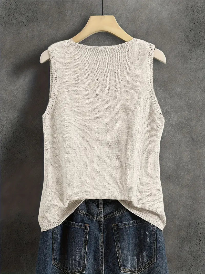 Sam Knit Plus Size Tank Top