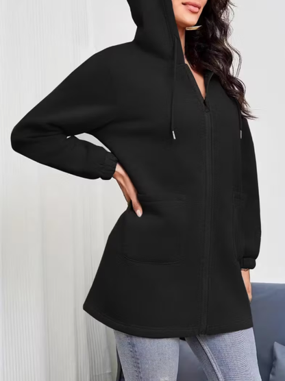 Sutton Plus Size Hoodie in Black