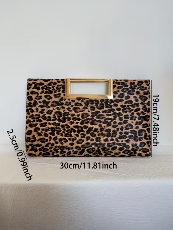 Leopard Evening Purse