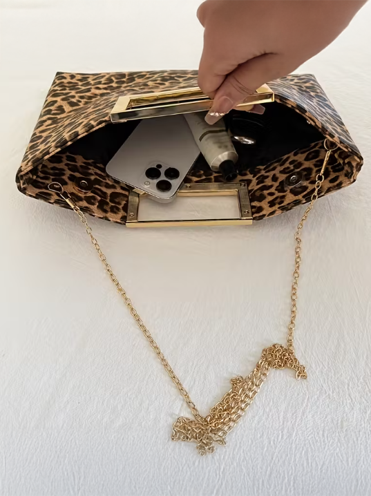 Leopard Evening Purse
