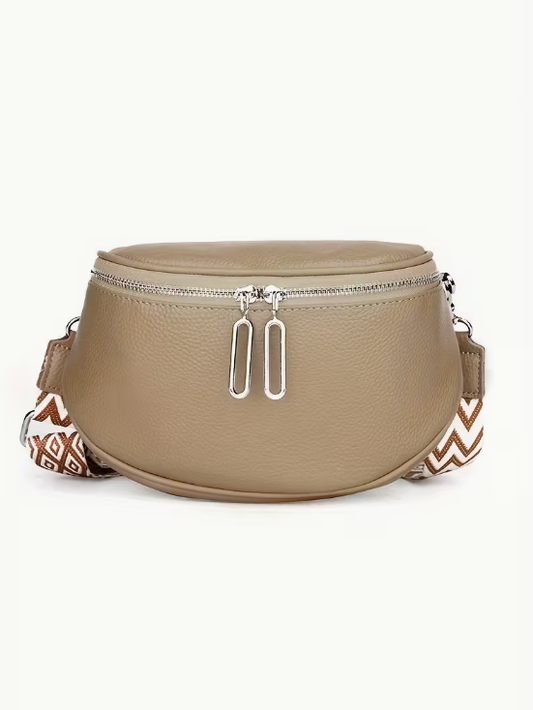 Genuine Leather Crossbody Bag