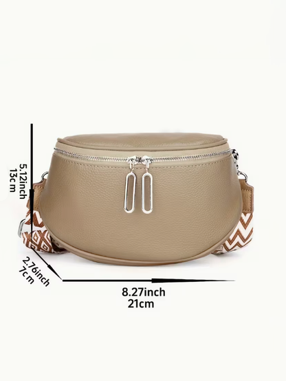 Genuine Leather Crossbody Bag