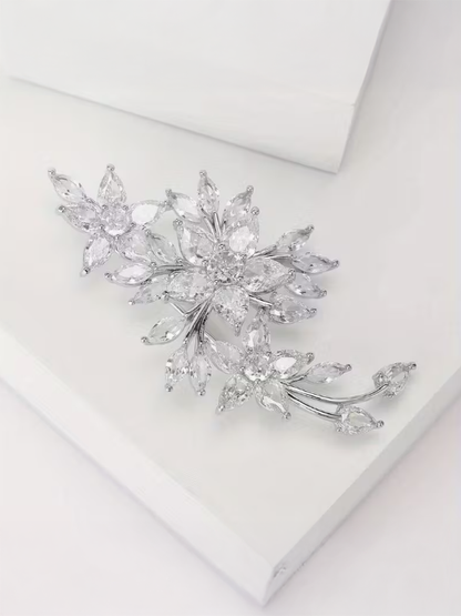Sparkling Elegant Brooch