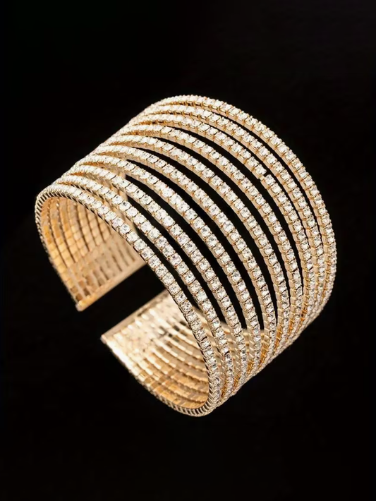 Rhrinestone Cuff Bracelet