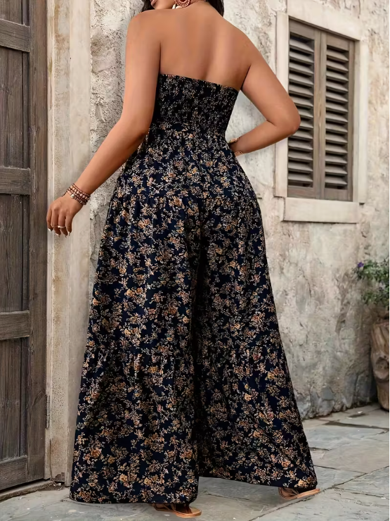 Kay Strapless Plus Size Jumpsuit
