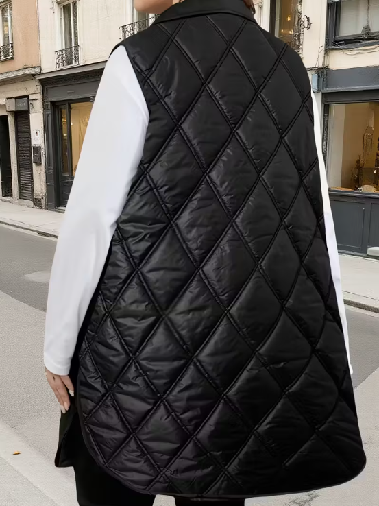 Winona Quilted Plus Size Vest