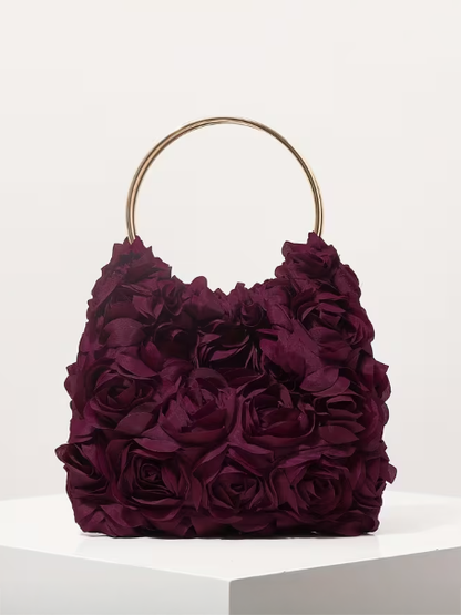 Elegant Floral Evening Purse